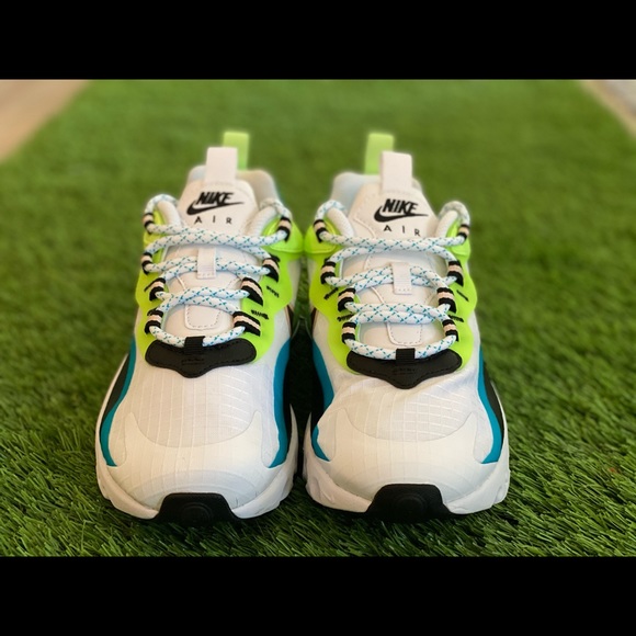 Nike Air Max 270 React Oracle Aqua Black white GN - Picture 2 of 5